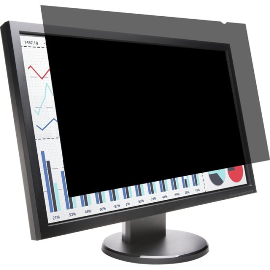 Kensington Privacy Screen for Widescreen Monitors Matte, Glossy, Tinted Clearidx ETS4661501