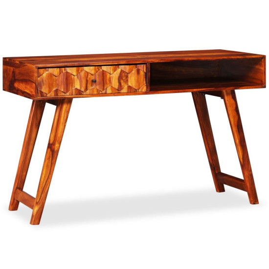 Writing Table Solid Sheesham Wood 46.5"x19.7"x30"do21 D0102HPMXAU